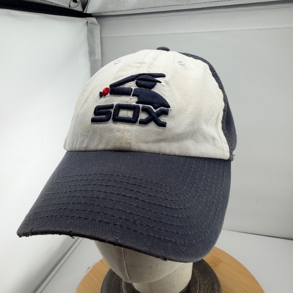 47 Brand Chicago White Sox Cooperstown Collection Hat Navy White Baseball Cap